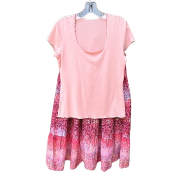 Elie Tahari Pink Ruffle Edged Stretch Tee 🎉Host Pick🎉 - Picture 10 of 11